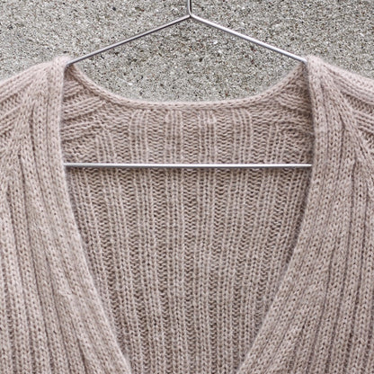 Darling Wrap | ravissant cardigan portefeuille en mérinos et soie douce