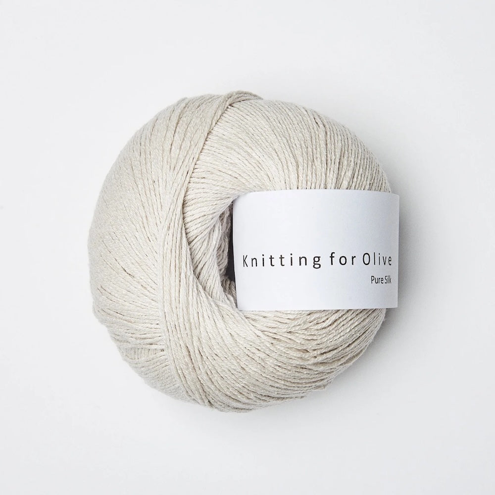 Knitting for Olive Pure Silk Farbe putty