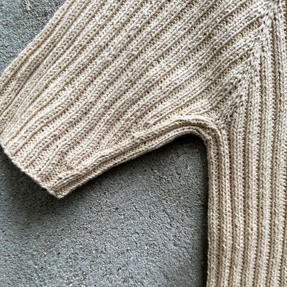 Rib Tee | feminines Shirt aus Merino von Knitting for Olive