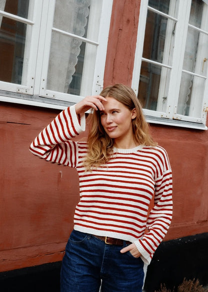 Samsø Pullover | maritime stripes from Merino by Knitting for Olive