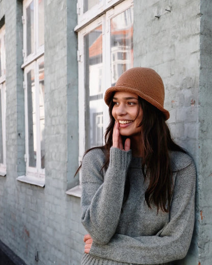 Shadow Hat | Bonnets en coton mérinos de Knitting for Olive