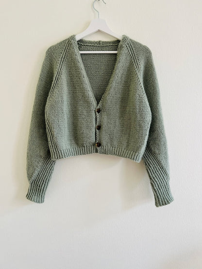 Kolibri by Johanna Edgar Cardigan mit Heavy Merino und Soft Silk Mohair von Knitting for Olive 3