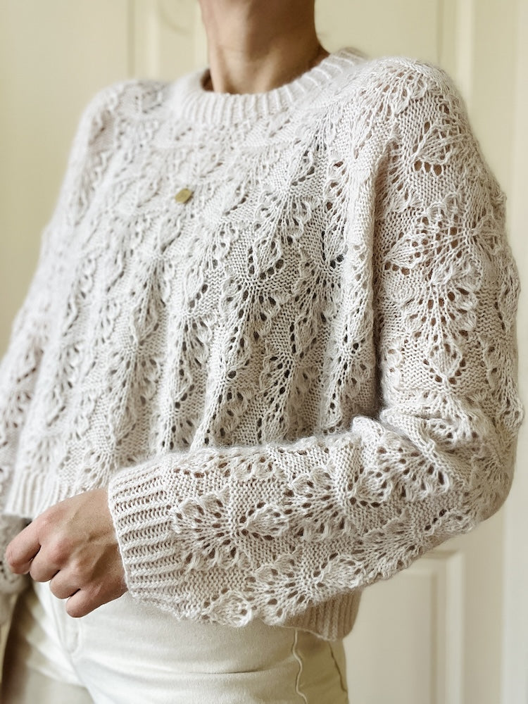 Kolibri by Johanna Pierre Sweater mit Merino und Soft Silk Mohair von Knitting for Olive 2