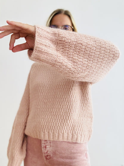 Pull Laurenz | motif délicat d'Helene et Edith de Novita