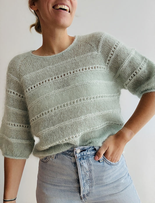 Blouse Roni | rayures délicates d'Edith et Helene de Novita