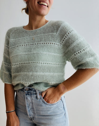 Blouse Roni | rayures délicates d'Edith et Helene de Novita