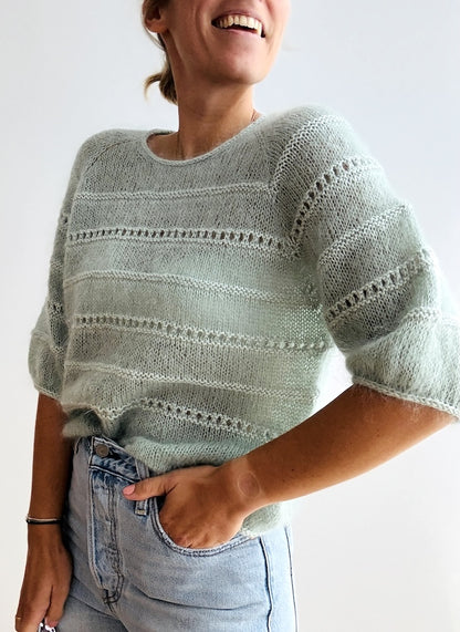 Blouse Roni | rayures délicates d'Edith et Helene de Novita