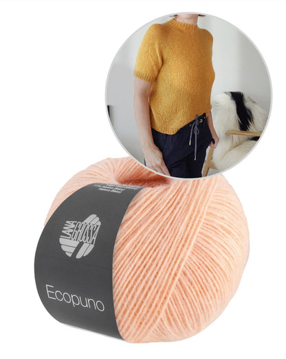 Kukka Shirt von Rosa P mit Ecopuno von Lana Grossa 12