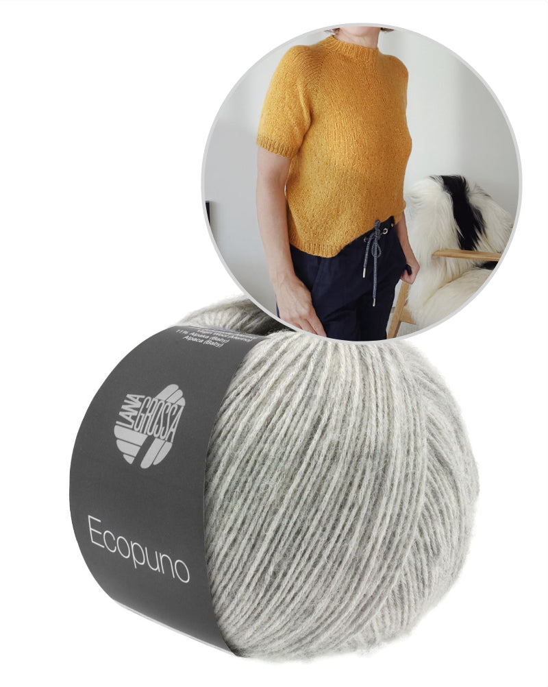 Kukka Shirt von Rosa P mit Ecopuno von Lana Grossa 11