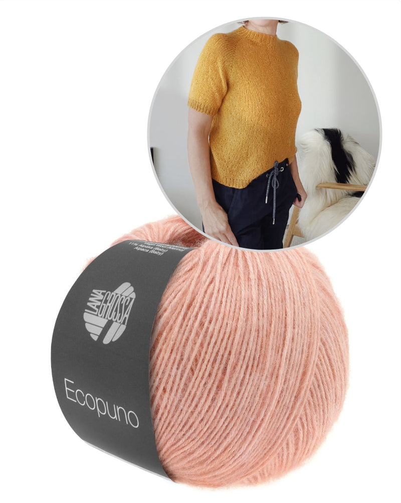 Kukka Shirt von Rosa P mit Ecopuno von Lana Grossa 6