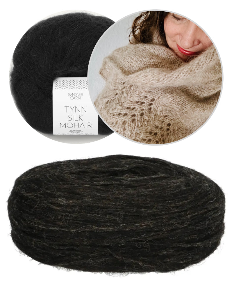 Kuscheltuch von Rabea von gute-garne mit Plötulopi und Tynn Silk Mohair von Sandnes Garn 14
