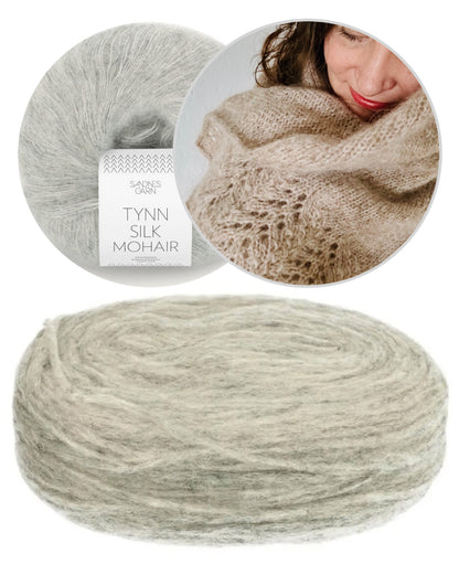 Kuscheltuch von Rabea von gute-garne mit Plötulopi und Tynn Silk Mohair von Sandnes Garn 16