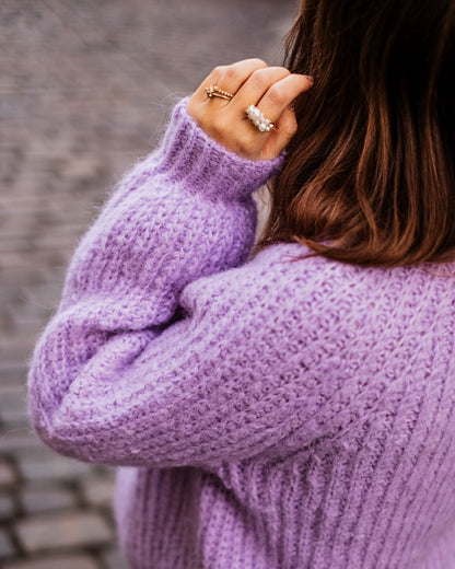 Cardigan Daydreamer | doux et léger en Borstet Alpakka et Tynn Silk Mohair