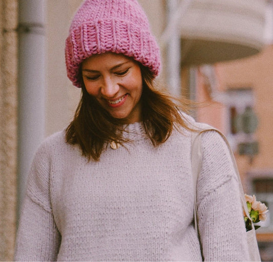 Marshmellow Beanie | mit Gratisanleitung aus Crazy Sexy Wool von Wool and the Gang
