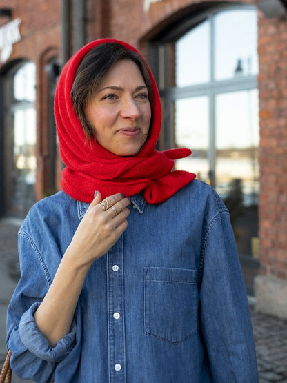 One More Row Scarf | super einfach aus Cashmere von Sandnes Garn