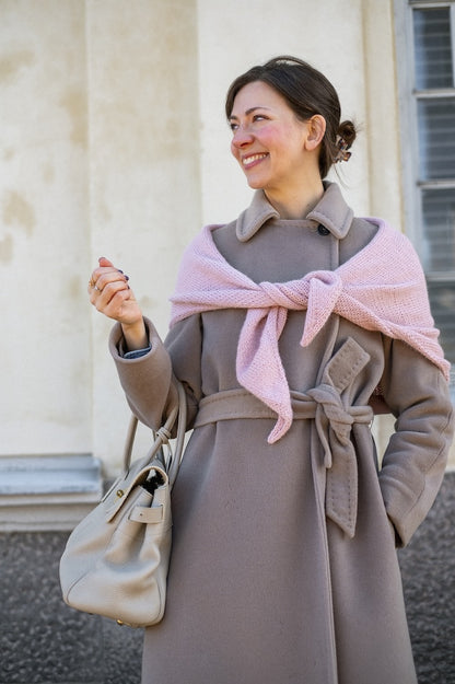 One More Row Scarf | super einfach aus Cashmere von Sandnes Garn