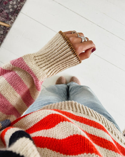 Stripe Hype Sweater | Streifenliebe aus Double Sunday von Sandnes Garn