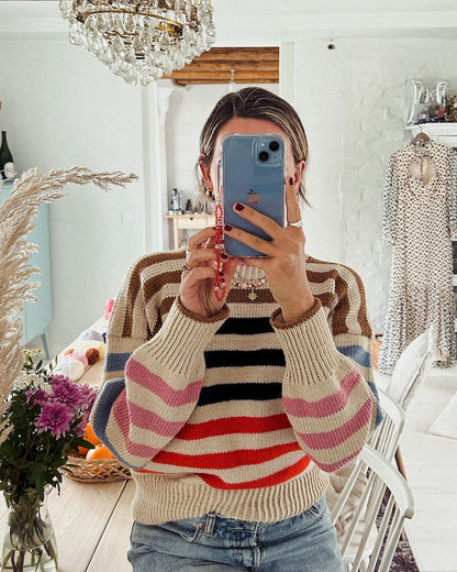 Stripe Hype Sweater | Streifenliebe aus Double Sunday von Sandnes Garn