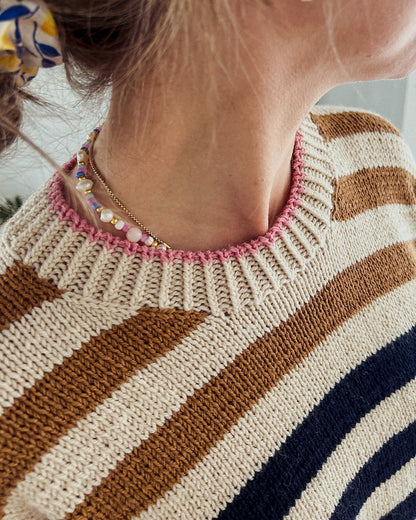 Stripe Hype Sweater | Streifenliebe aus Double Sunday von Sandnes Garn