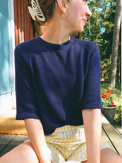 Vanilla Chilla Tee Light | let basic t-shirt i Tynn Line fra Sandnes Garn