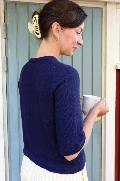 Vanilla Chilla Tee Light | let basic t-shirt i Tynn Line fra Sandnes Garn