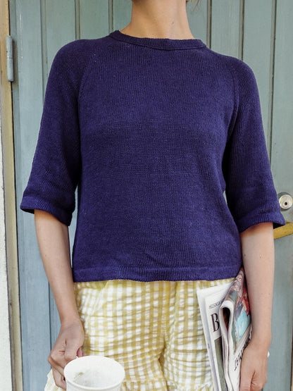 Vanilla Chilla Tee Light | let basic t-shirt i Tynn Line fra Sandnes Garn