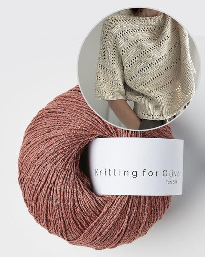 Lacey Loop Tee von Other Loops mit Pure Silk von Knitting for Olive 10