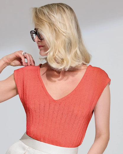 Càs Shirt | casual V-neck from Summer Cashmere by Lana Grossa