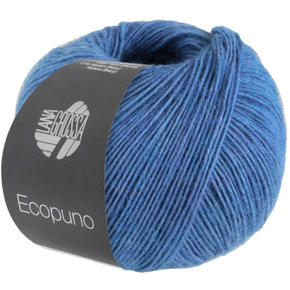 Ecopuno | dünnes Blowgarn aus Baumwolle, Merino und Alpaka