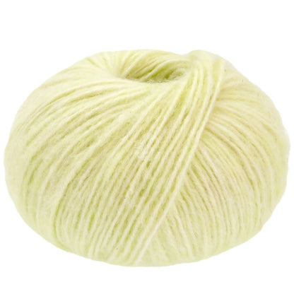 Lana Grossa Natural Alpaca Pelo zartgrün meliert 20