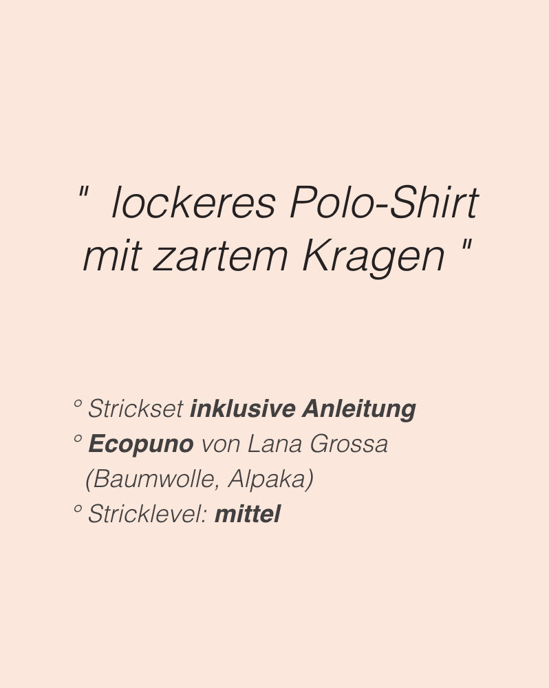 Lana Grossa Nordic Knits Polo Shirt mit Ecopuno von Lana Grossa 2