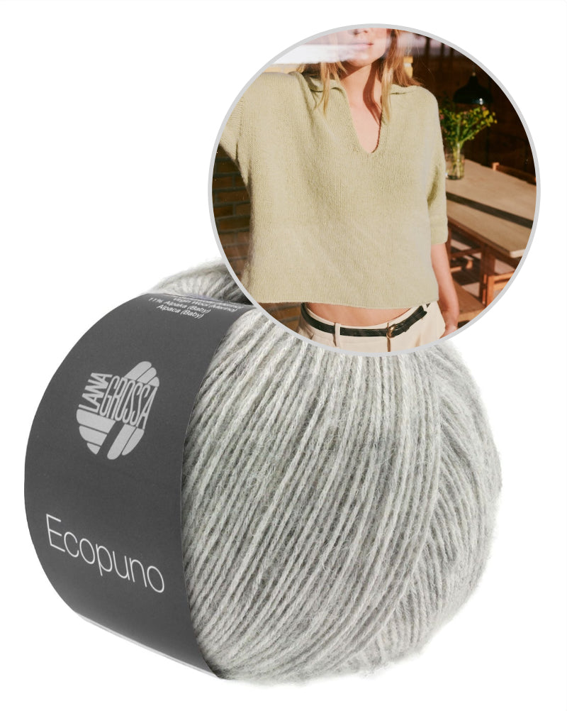 Lana Grossa Nordic Knits Polo Shirt mit Ecopuno von Lana Grossa 6