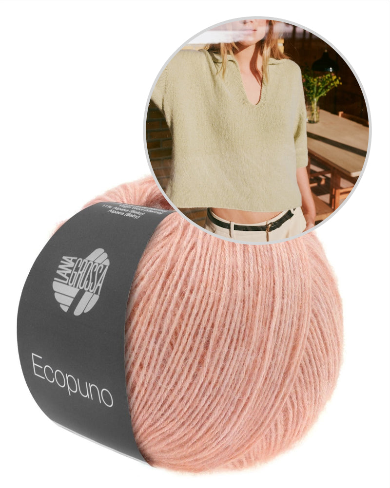 Lana Grossa Nordic Knits Polo Shirt mit Ecopuno von Lana Grossa 8