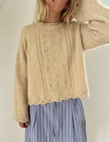 Cloveri kampsun | kerge ja pehme kampsun Sandnes Garni Ballerina Chunky Mohairist