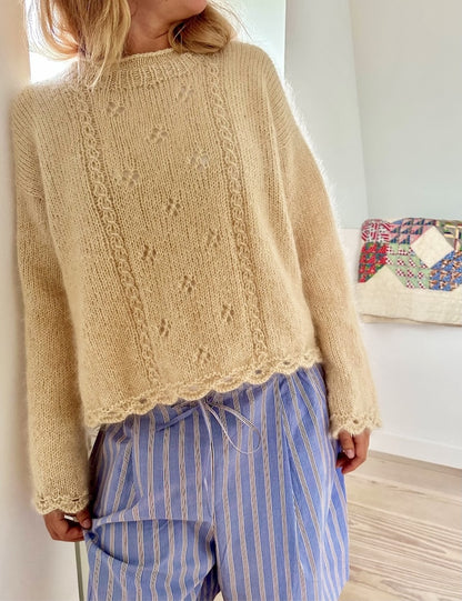 Cloveri kampsun | kerge ja pehme kampsun Sandnes Garni Ballerina Chunky Mohairist
