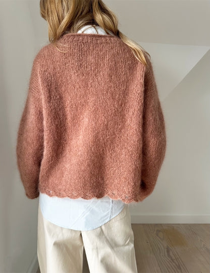 Cloveri kampsun | kerge ja pehme kampsun Sandnes Garni Ballerina Chunky Mohairist