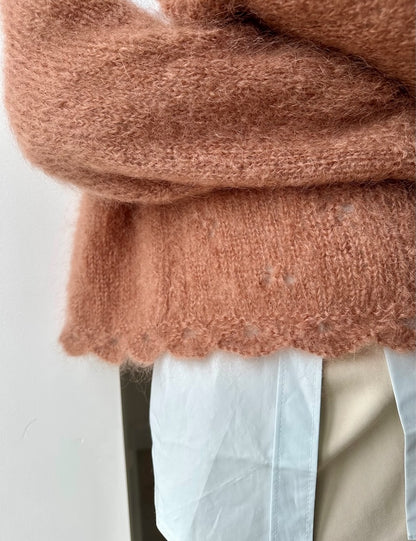 Cloveri kampsun | kerge ja pehme kampsun Sandnes Garni Ballerina Chunky Mohairist