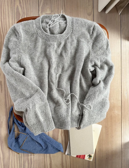 Maria Blouse | soft basic sweater with Classic Cashmere from Cardiff