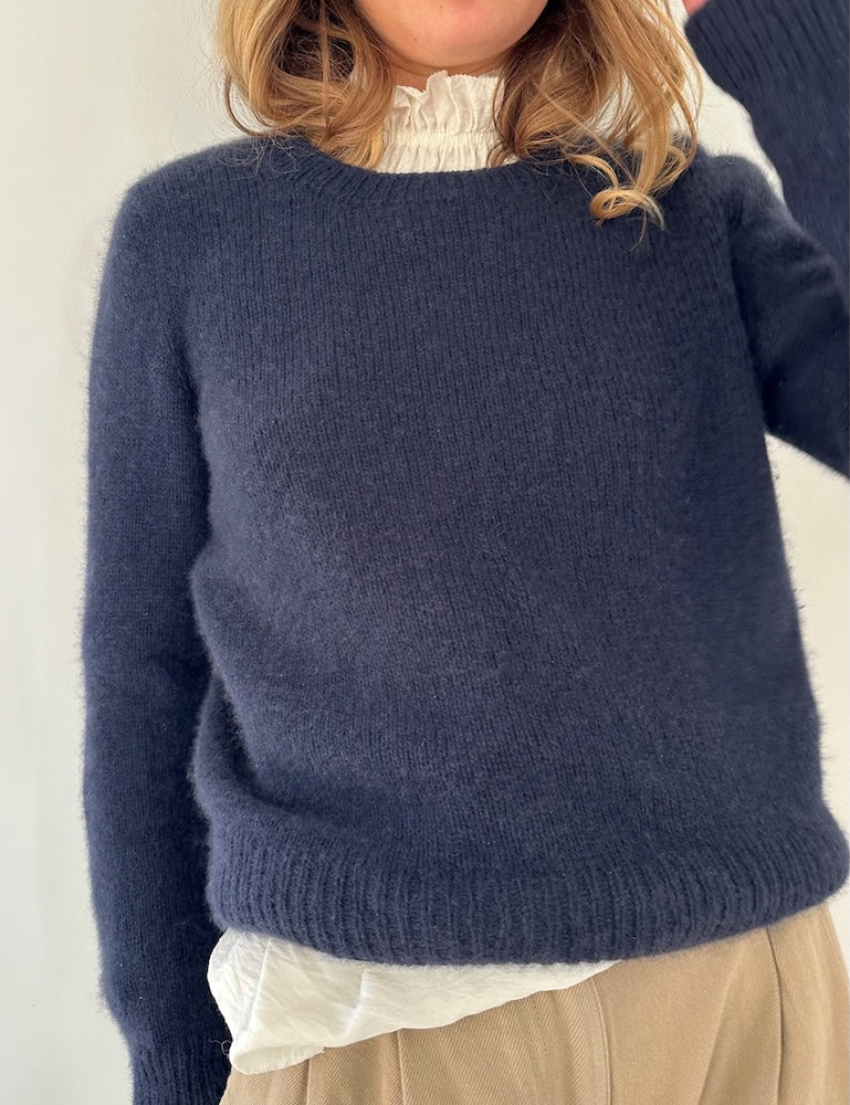 Maria Blouse | soft basic sweater with Classic Cashmere from Cardiff