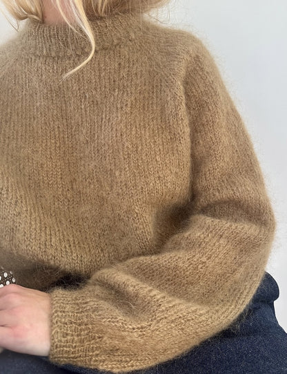 LeKnit Picot Sweater mit Ballerina Chunky Mohair von Sandnes Garn 4