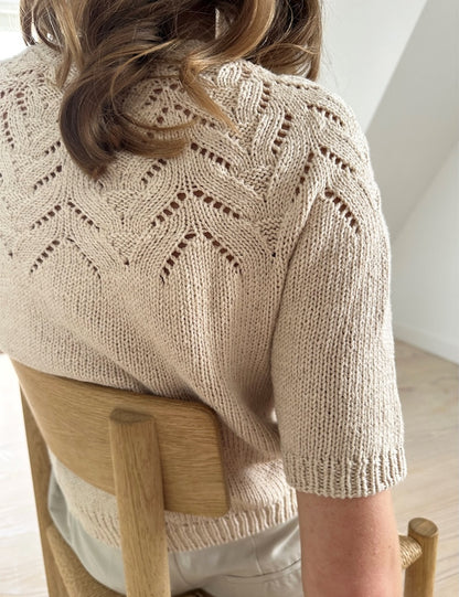 Tulipan Tee | zarte Blüten aus Line von Sandnes Garn