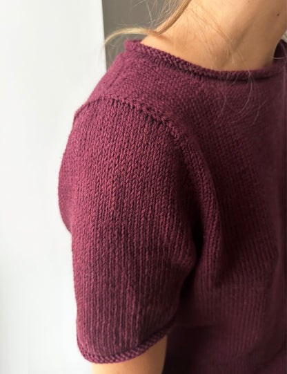 LeKnit Vega Tee mit Line von Sandnes Garn 3