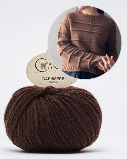 Linescape Sweater | Basic linjer i klassisk kashmir fra Cardiff