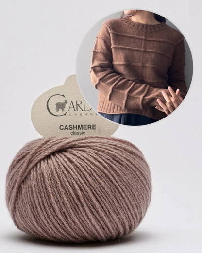 Linescape Sweater | Basic linjer i klassisk kashmir fra Cardiff