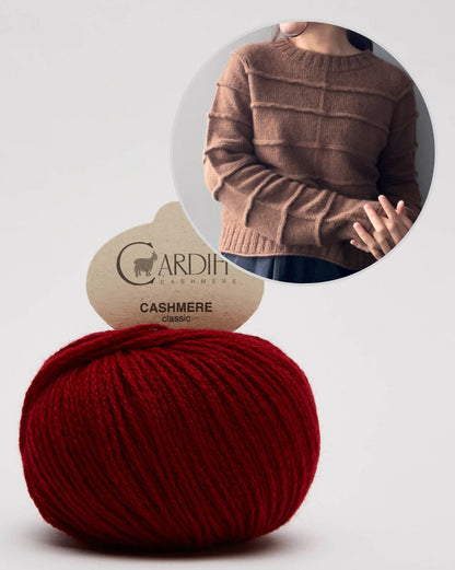 Linescape Sweater | Basic linjer i klassisk kashmir fra Cardiff