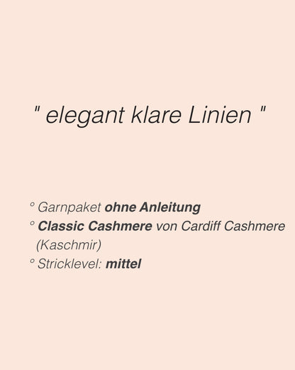 Linescape Sweater | Basic linjer i klassisk kashmir fra Cardiff