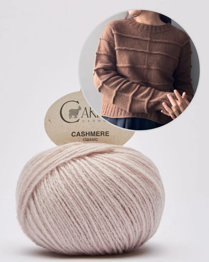 Linescape Sweater | Basic linjer i klassisk kashmir fra Cardiff