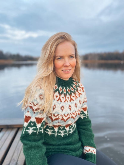 Matoaka Polar Pullover | wild und warm aus Alafosslopi von Lopi Island