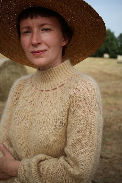 Listopera Sweater | zarte Bluse aus Le Gros Silk & Mohair von Biches & Bûches
