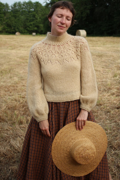 Listopera Sweater | zarte Bluse aus Le Gros Silk & Mohair von Biches & Bûches